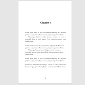 Book template - Book Design3A