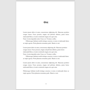 Book template - Book Design6A